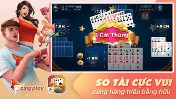 Cách chơi Mậu Binh trên ZingPlay